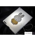 Cute Miffy Swarovski Crystal iPad 2 New iPad Case