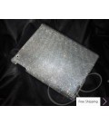 Classic Swarovski Crystal iPad 2 New iPad Case - Silver