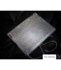 Classic Swarovski Crystal iPad 2 New iPad Case - Silver