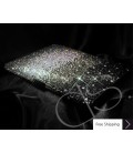 グラデーション結晶スワロフ スキー iPad 2 新しい iPad ケース - ブラック
