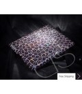 Leopard Swarovski Crystal iPad 2 New iPad Case - Purple