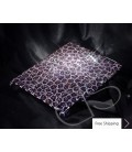 Leopard Swarovski Crystal iPad 2 New iPad Case - Purple