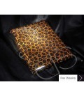 Leopard Swarovski Crystal iPad 2 New iPad Case - Gold