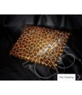 Leopard Swarovski Crystal iPad 2 New iPad Case - Gold