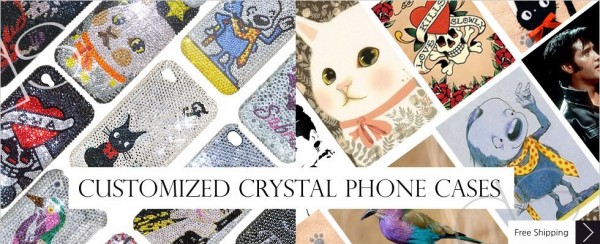 CREATE YOUR OWN SWAROVSKI IPHONE 4 CASES