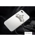  PRINCESS CRYSTALLIZED SWAROVSKI IPHONE 4 CASE - WHITE