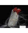 Red Ribbon Crystallized Swarovski iPhone 4 Case  