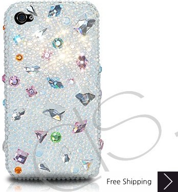 Disperse Crystallized Swarovski iPhone 4 Case - Pink