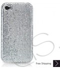 Classic Bling Swarovski Crystal iPhone 13 Case iPhone 13 Pro and iPhone 13 Pro MAX Case - Silver