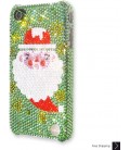 Santa Bling Swarovski Crystal iPhone 15 Case iPhone 15 Pro and iPhone 15 Pro MAX Case