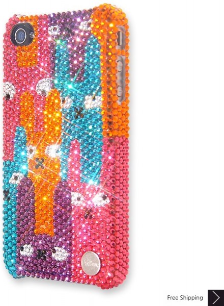 Suspicious Rabbits Crystal iPhone 4 and iPhone 4S Case