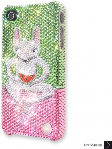 Watermelon Lemur Crystal iPhone 4 and iPhone 4S Case