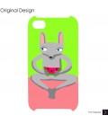 Watermelon Lemur Crystal iPhone 4 and iPhone 4S Case