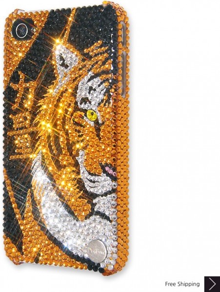 Tiger Power Crystal iPhone 4 and iPhone 4S Case