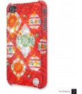 Xmas Bling Swarovski Crystal iPhone 15 Case iPhone 15 Pro and iPhone 15 Pro MAX Case
