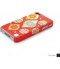 Xmas Bling Crystal iPhone 4 and iPhone 4S Case