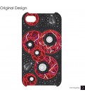 Evil Eyes Crystal iPhone 4 and iPhone 4S Case