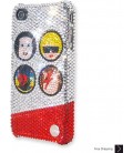 Clubbing Bling Swarovski Crystal iPhone 16 Case iPhone 16 Pro and iPhone 16 Pro MAX Case