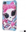 Skullily クリスタル iPhone 4 と 4 s の iPhone ケース