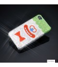 Coulrophobia クリスタル iPhone 4 と 4 s の iPhone ケース