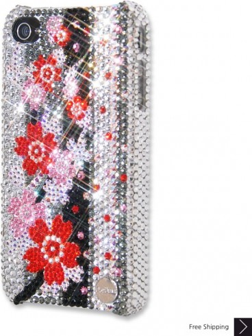 Love Blossom Crystal iPhone 4 and iPhone 4S Case