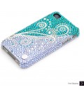 Dancing Green Crystal iPhone 4 and iPhone 4S Case