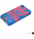 Flor Roja Crystal iPhone 4 and iPhone 4S Case