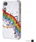 Swinging Melody Bling Swarovski Crystal iPhone 15 Case iPhone 15 Pro and iPhone 15 Pro MAX Case