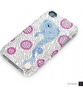 Fish and Bubbles Crystal iPhone 4 and iPhone 4S Case