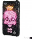 Death Rules Bling Swarovski Crystal iPhone 15 Case iPhone 15 Pro and iPhone 15 Pro MAX Case