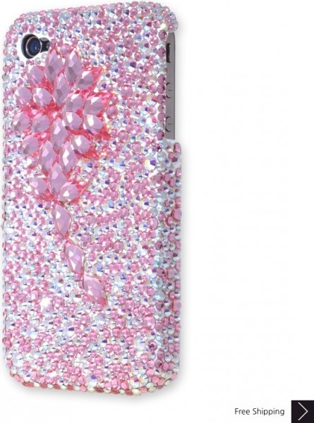 Cubic Blossom Crystal iPhone 4 and iPhone 4S Case