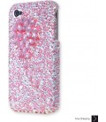 Cubic Blossom Bling Swarovski Crystal iPhone 15 Case iPhone 15 Pro and iPhone 15 Pro MAX Case