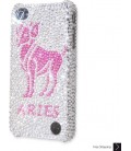 Aries Bling Swarovski Crystal iPhone 15 Case iPhone 15 Pro and iPhone 15 Pro MAX Case