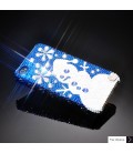 Snowflake Snowman Crystal Phone Case