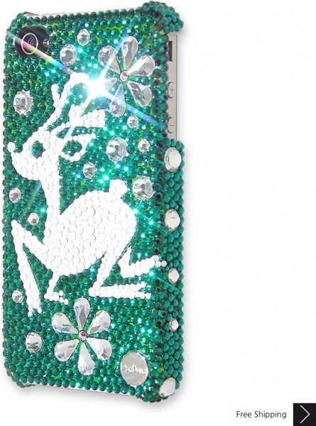 Snowflake Rudolf Crystal Phone Case