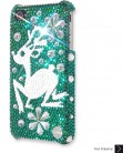 Snowflake Rudolf Crystal Phone Case