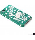 Snowflake Rudolf Crystal Phone Case