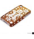 Snowflake Gingerbread Crystal Phone Case