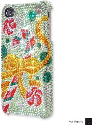 Christmas Candy Crystal Phone Case