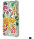 Christmas Candy Bling Swarovski Crystal iPhone 16 Case iPhone 16 Pro and iPhone 16 Pro MAX Case