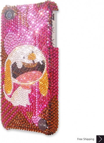 Puppy Love Crystal Phone Case