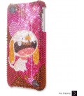 Puppy Love Bling Swarovski Crystal iPhone 15 Case iPhone 15 Pro and iPhone 15 Pro MAX Case