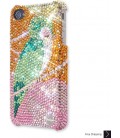 Royal Feathers Bling Swarovski Crystal iPhone 14 Case iPhone 14 Pro and iPhone 14 Pro MAX Case