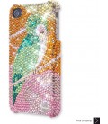 Royal Feathers Crystal Phone Case