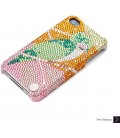 Royal Feathers Crystal Phone Case