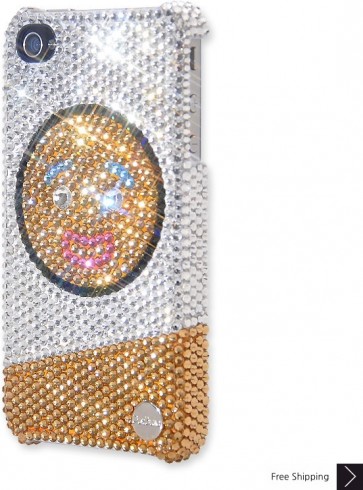 Yummy Gingerbread Man Bling Swarovski Crystal iPhone 13 Case iPhone 13 Pro and iPhone 13 Pro MAX Case