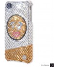 Yummy Gingerbread Man Bling Swarovski Crystal iPhone 14 Case iPhone 14 Pro and iPhone 14 Pro MAX Case