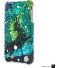 Fluorescent Rudolf Bling Swarovski Crystal iPhone 14 Case iPhone 14 Pro and iPhone 14 Pro MAX Case