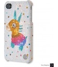 Cute Rudolf Crystal Phone Case