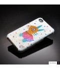 Cute Rudolf Crystal Phone Case